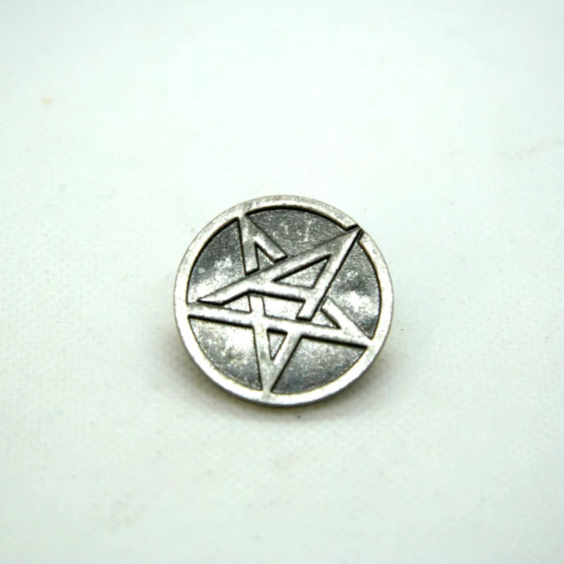 PIN ANTHRAX PENTAGRAM