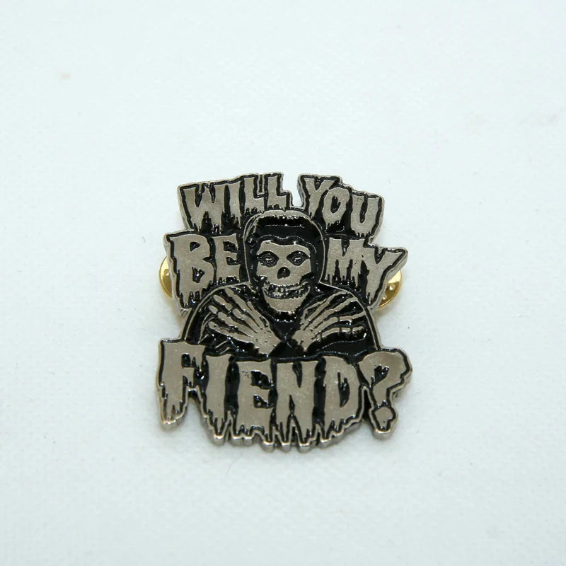 PIN MISFITS WILL YOU BE MY FRIEND