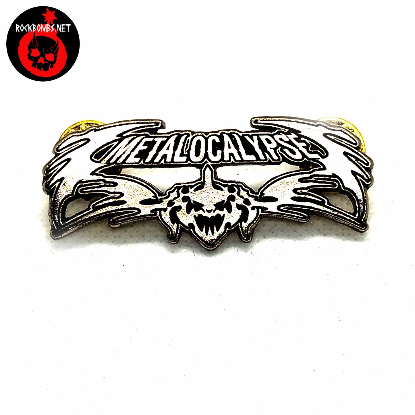 PIN METALOCALYPSE LOGO