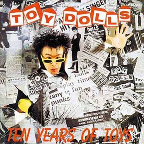 TOY DOLLS "Ten years of toys" LP