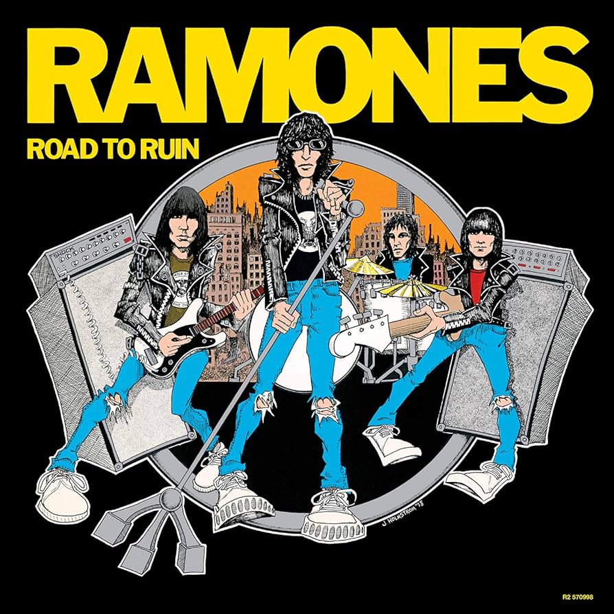 RAMONES "Road to ruin" LP