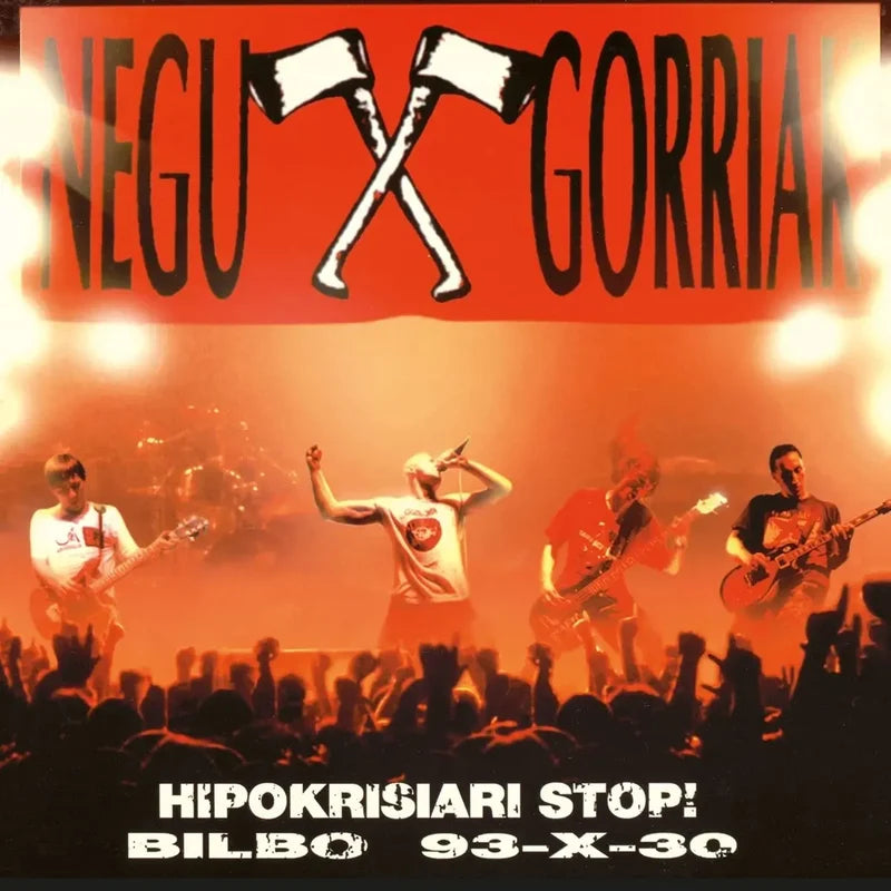 NEGU GORRIAK "Hipokrisiari Stop! Bilbo 93" LP