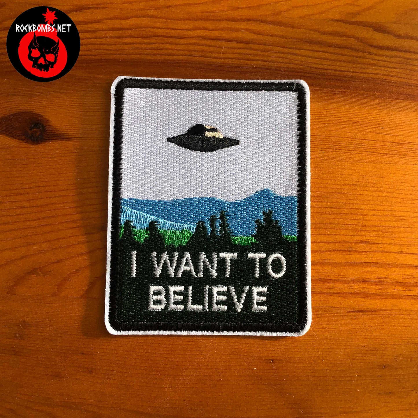 I WANT TO BELIEVE LARGE PATCH