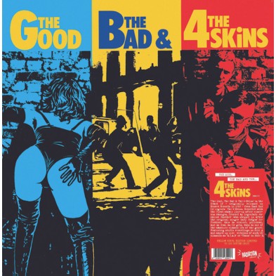 THE 4 SKINS "The good, the bad & the 4 skins" LP
