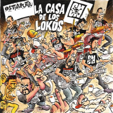 OSTIAPUTA "La casa de locos" LP