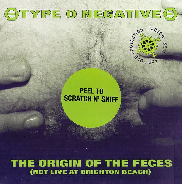 TYPE O NEGATIVE "The origin of the feces" 2LP