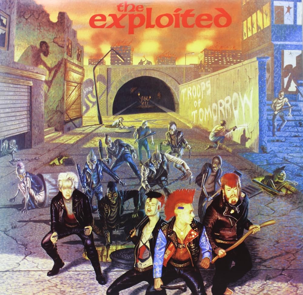 THE EXPLOITED "Troops of tomorrow" LP
