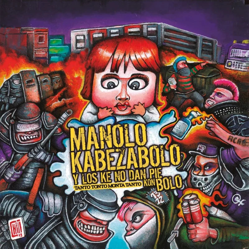 MANOLO KABEZABOLO "So much fool rides so much" LP