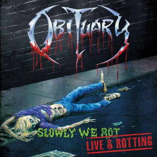 OBITUARY "Slowly We Rot Live & Rotting" LP