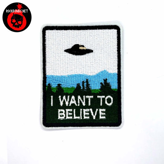 PARCHE I WANT TO BELIEVE GRANDE