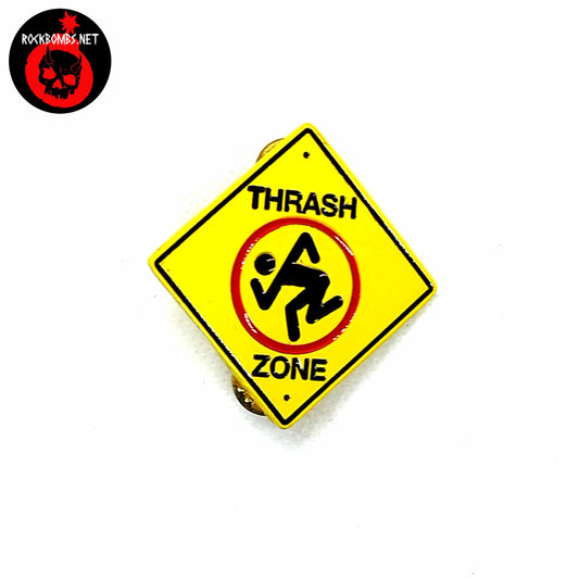 PIN D.R.I. THRASH ZONE