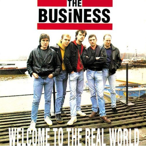 THE BUSINESS "Welcome to the real world" LP
