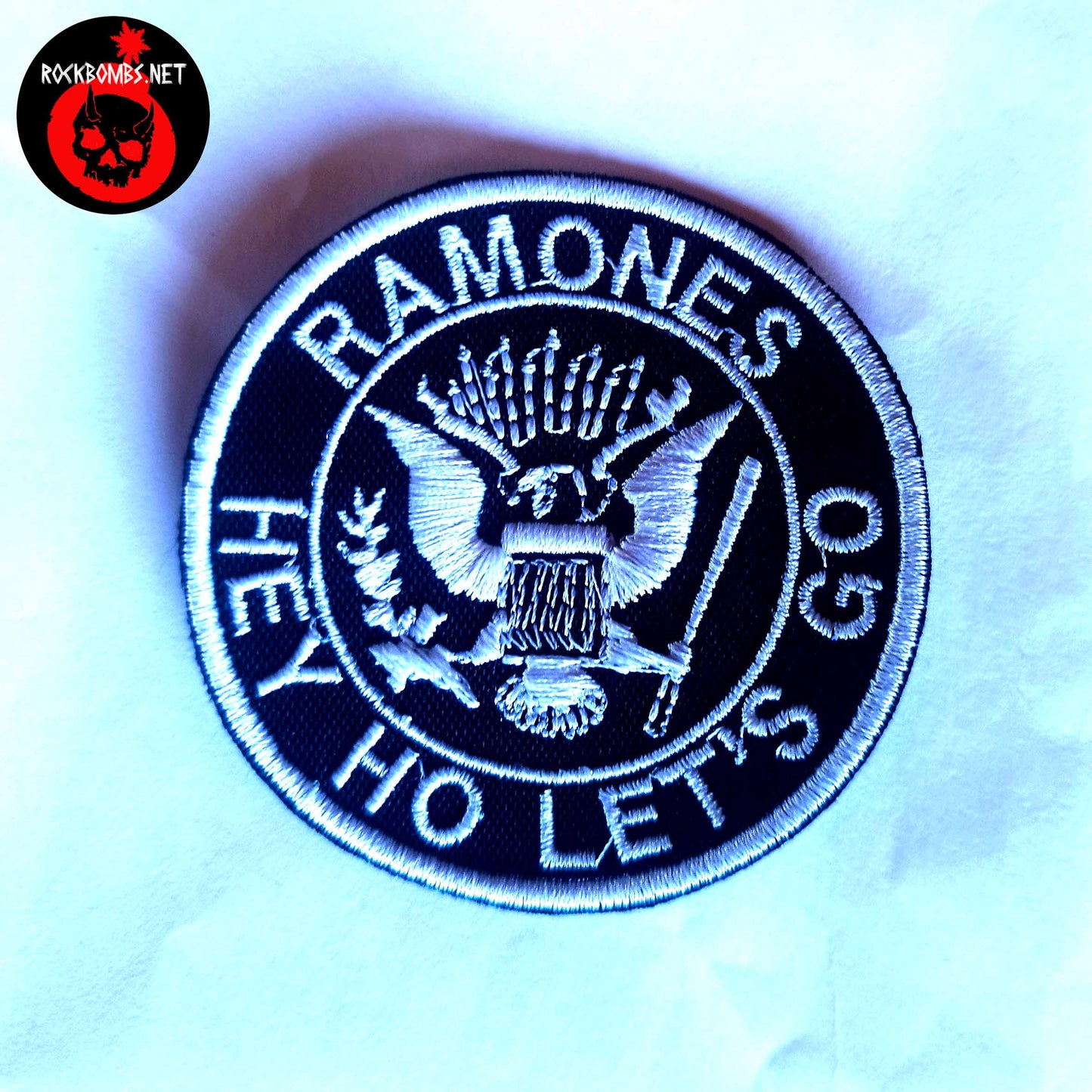 PARCHE RAMONES LOGO