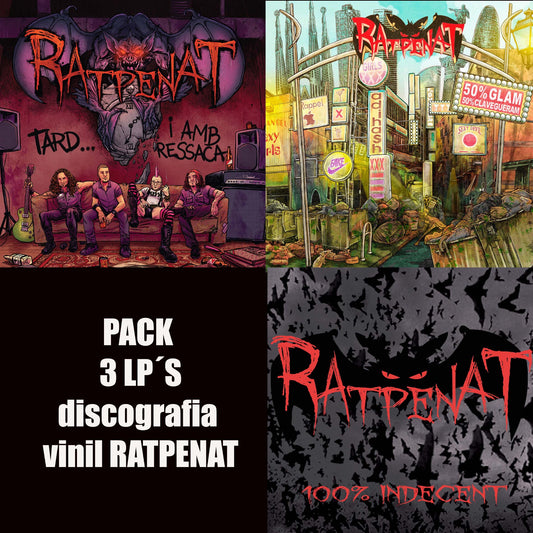 Pack RATPENAT LP (Discografia completa - OFERTA)