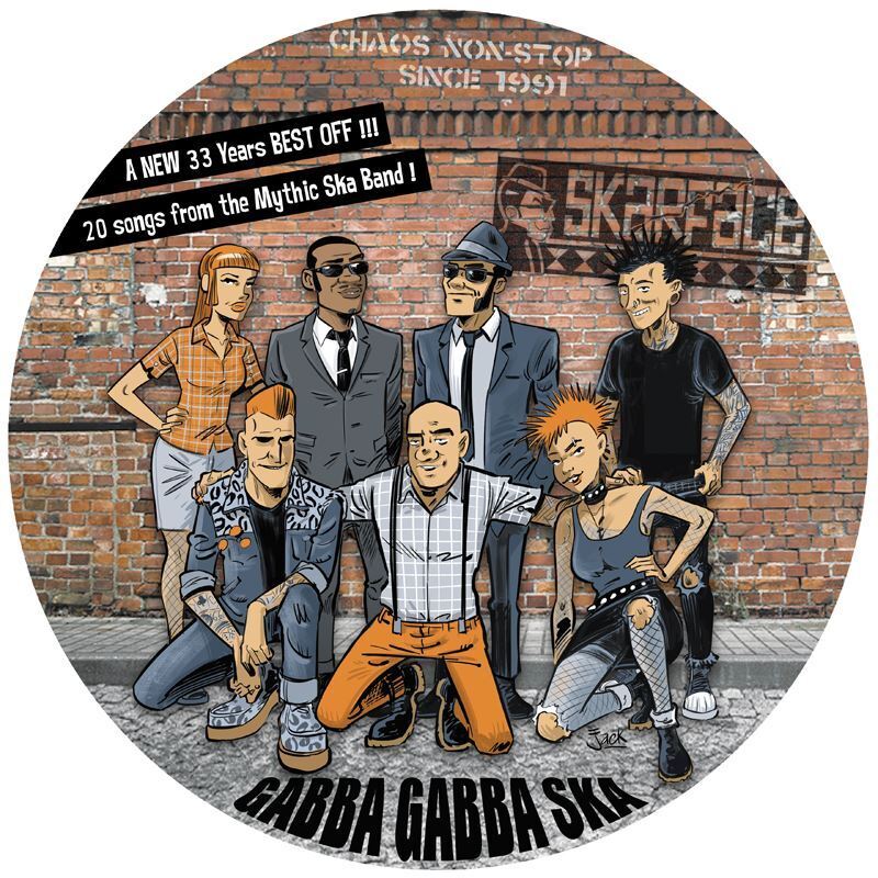 SKARFACE "Gabba Gabba Ska" LP